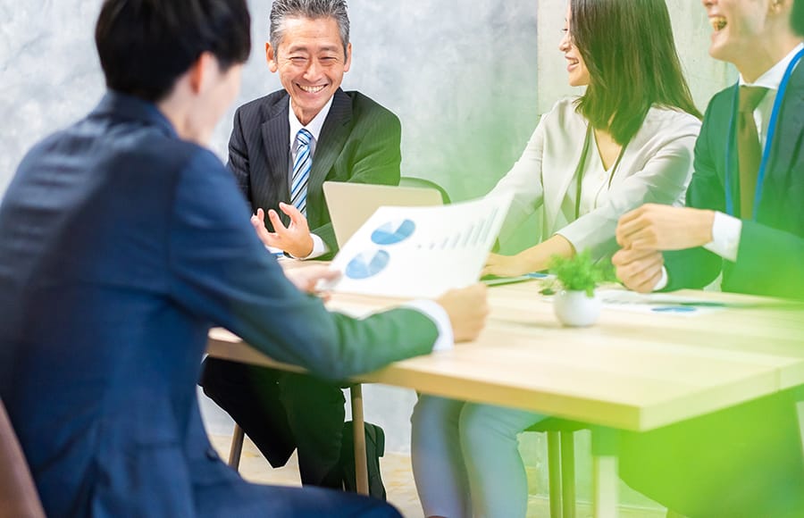 柔軟なサービス範囲と支援形態